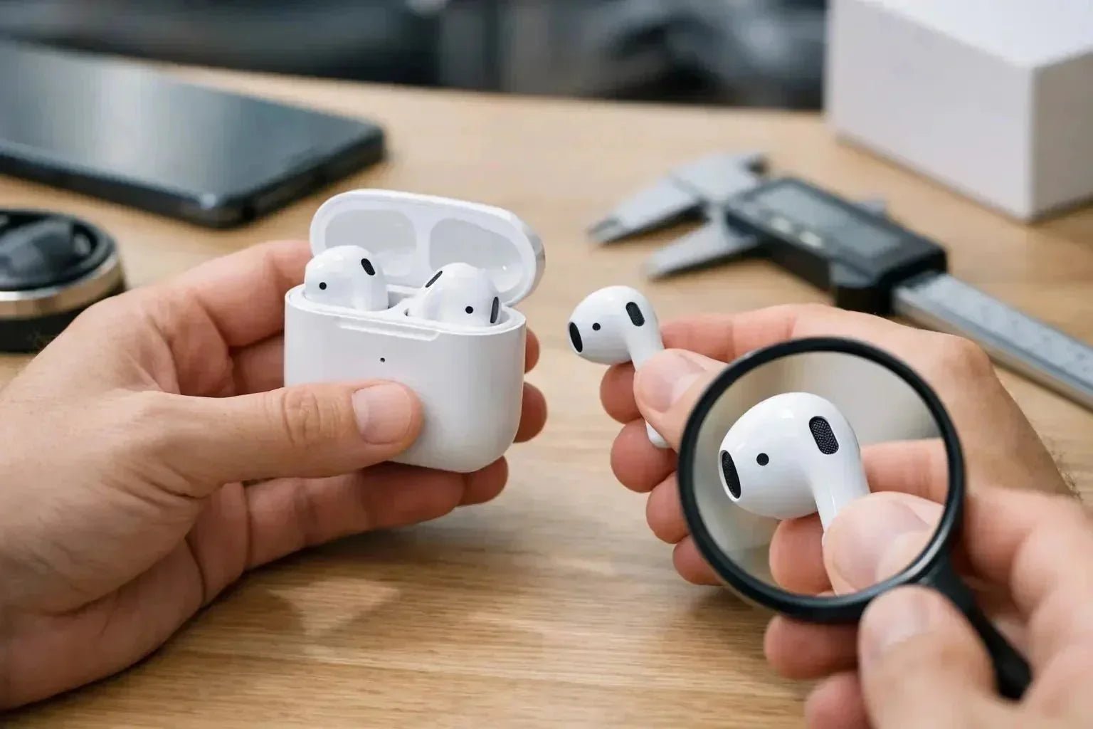Come riconoscere AirPods originali in 8 controlli - Telephone Help