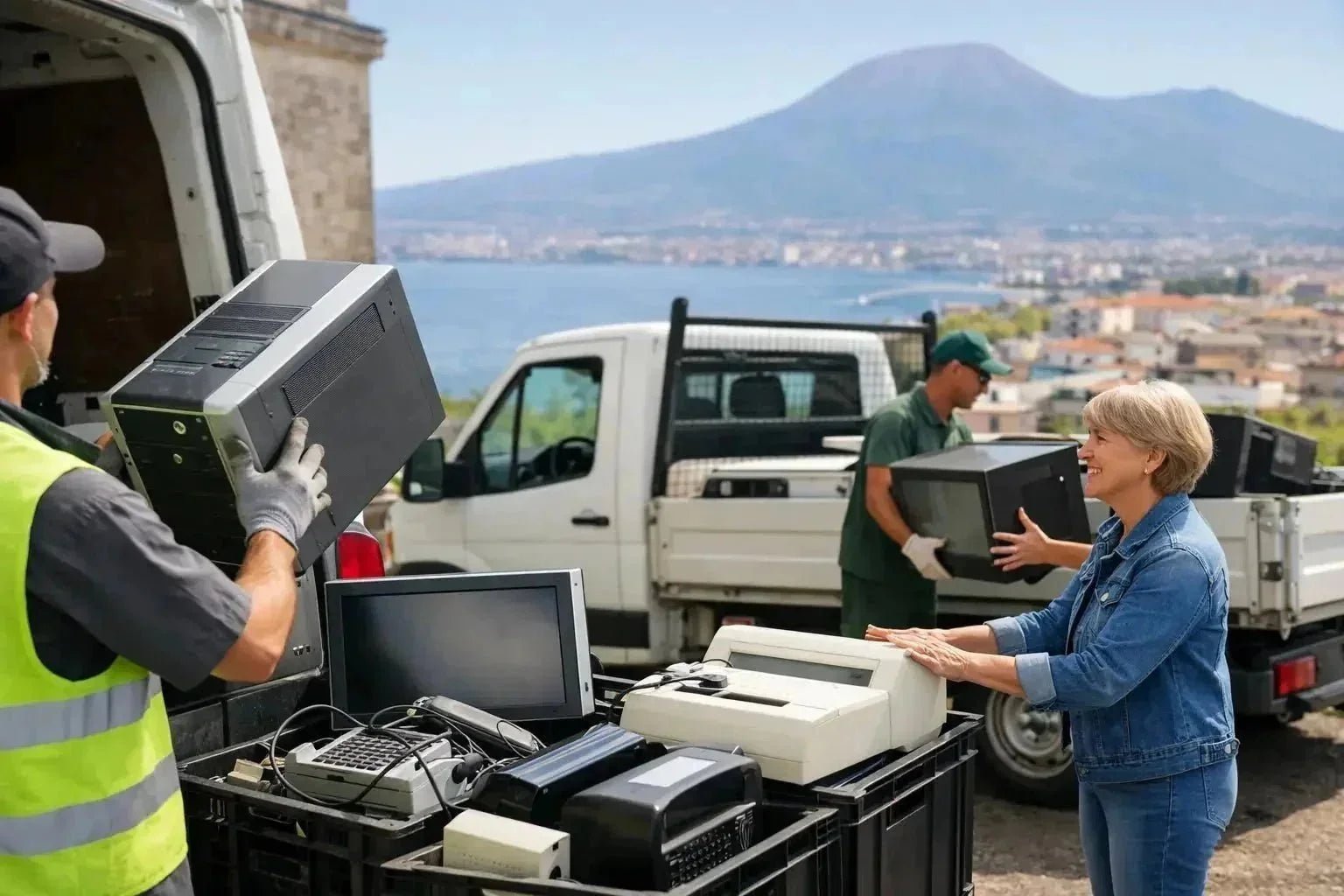 Ritiro gratuito elettronica a Torre Annunziata - Telephone Help