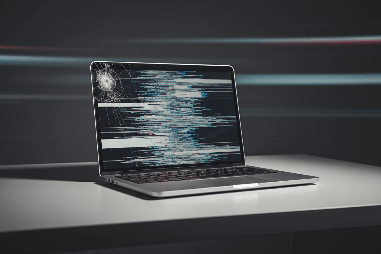 Schermo MacBook rotto o nero: cosa fare e quando ripararlo - Telephone Help