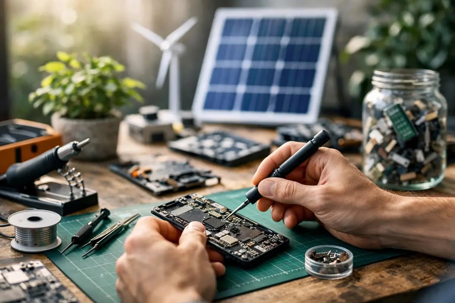 Tendenze riparazione elettronica sostenibile - Telephone Help