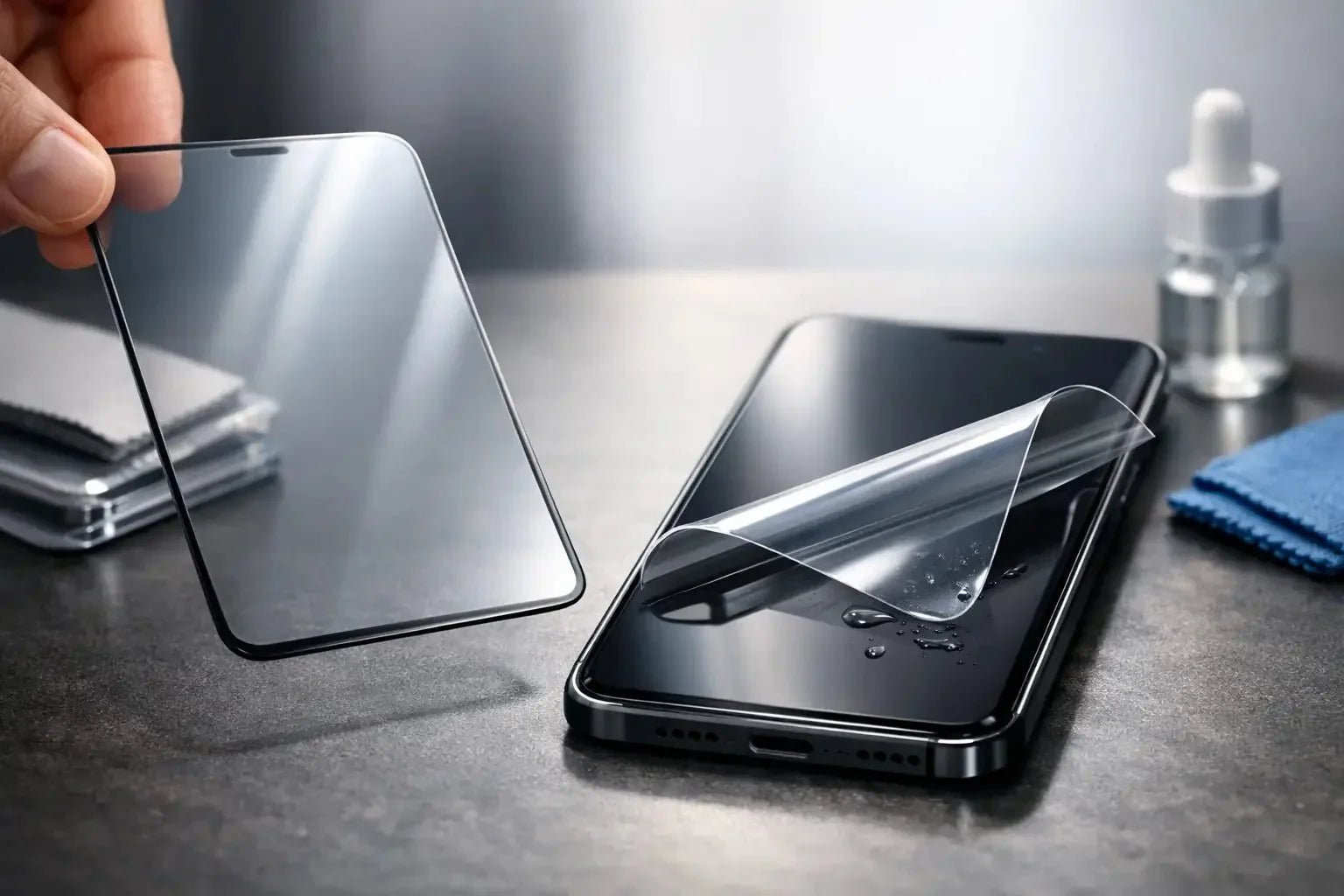 Vetro temperato versus idrogel: quale scegliere? - Telephone Help