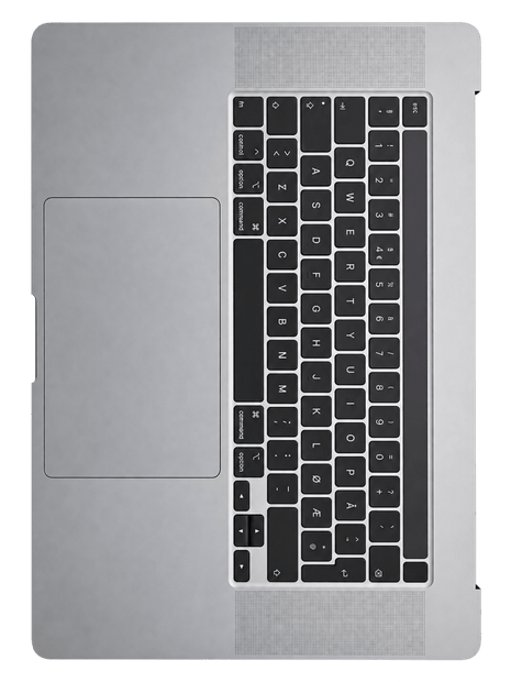 083138 Top Case MacBook A2141 Norvegese Grado B Space Gray