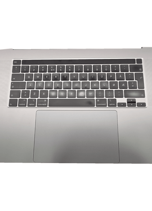 083144 Top Case MacBook A2141 Norvegese Grado A Space Gray