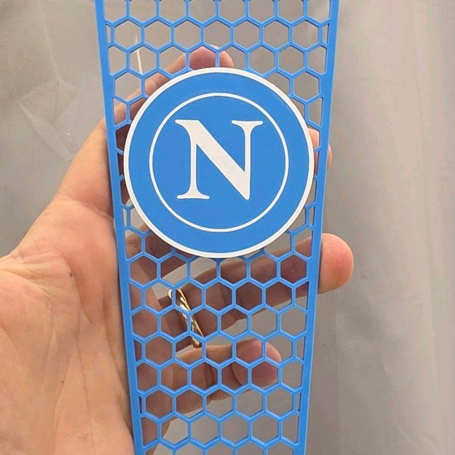 Skin PS5 azzurra stile Napoli personalizzata