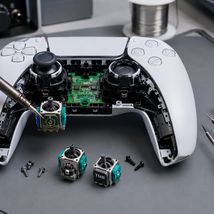 Sostituzione analogici TMR anti-drift per controller PS5 DualSense