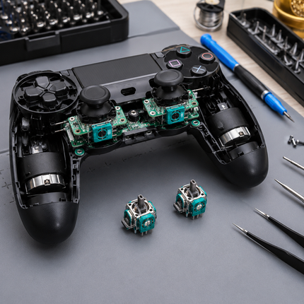 Sostituzione analogici TMR anti-drift per controller PS4