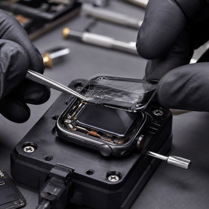 Sostituzione vetro frontale Apple Watch — Riparazione senza cambio display