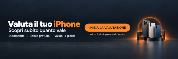Valuta il tuo iPhone con Telephone Help: stima gratuita online e valore finale dopo controllo tecnico.
