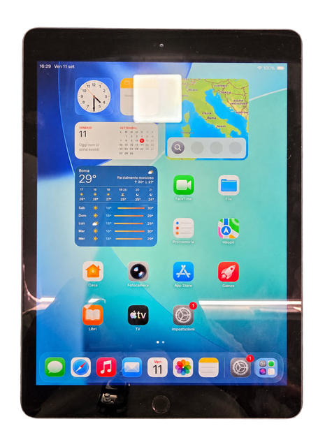 Apple iPad 8ª Generazione 10,2" 128GB Wi‑Fi Grigio Siderale Usato