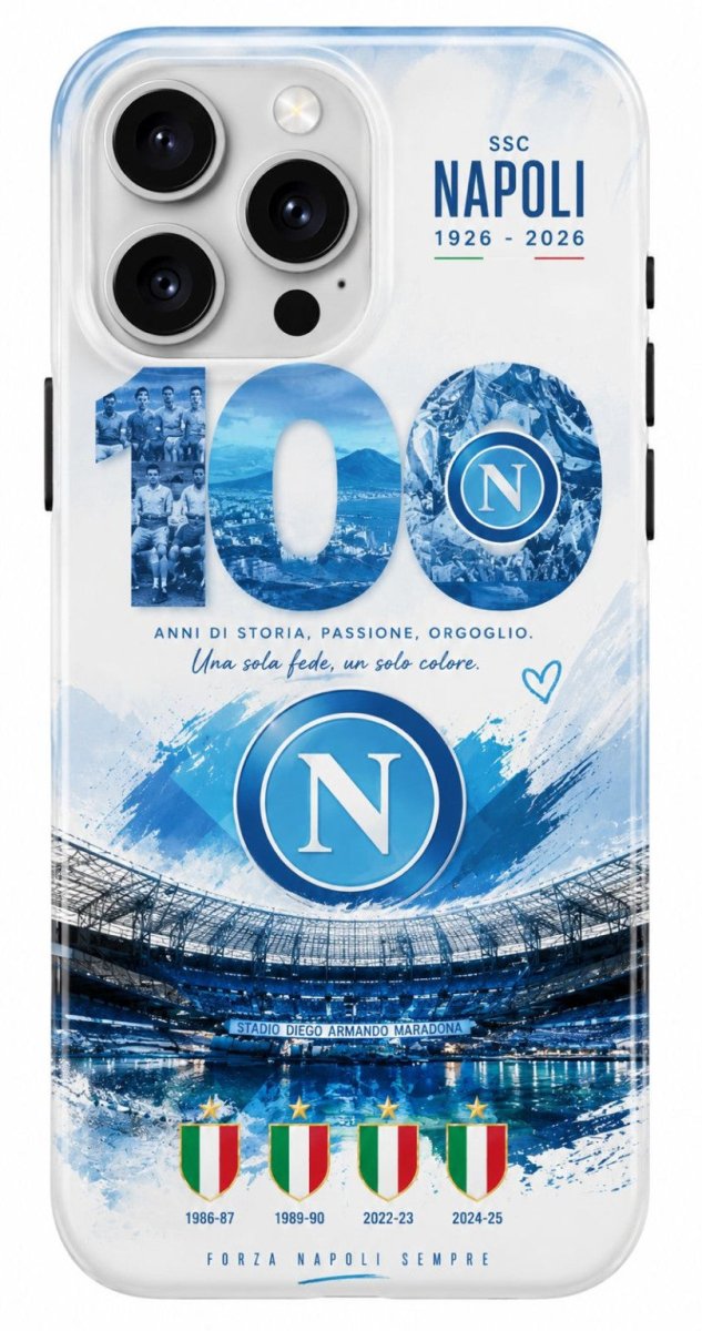 Cover Napoli 100 Anni 1926-2026 Stadio Maradona