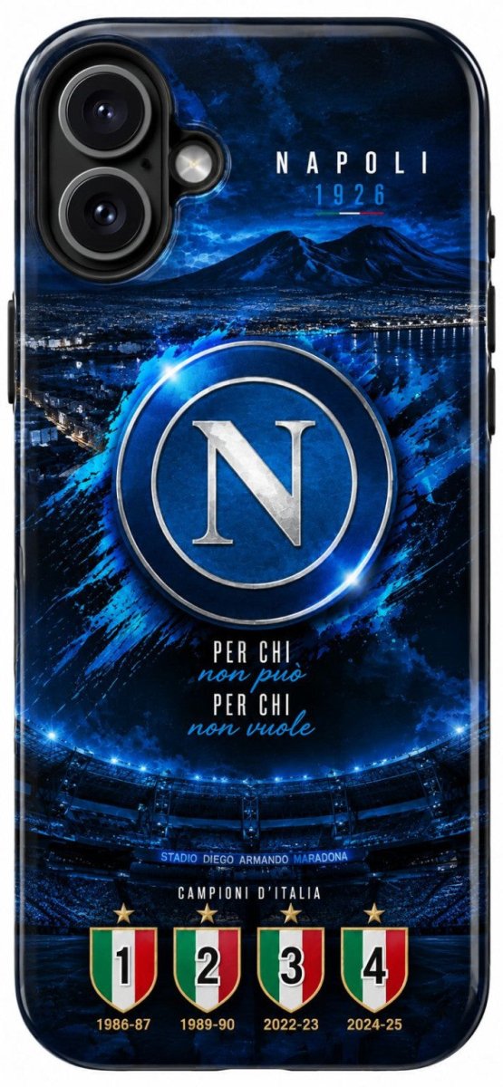 Cover Napoli 4 Scudetti Campioni d'Italia