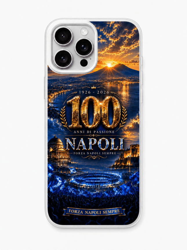 Cover Personalizzata Napoli Centenario 1926-2026 Vesuvio