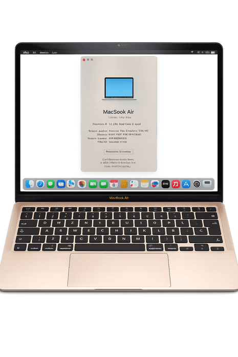 MacBook Air A2179 2020 Intel Core i5 8GB 512GB Rose Gold usato