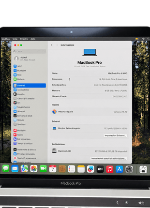 MacBook Pro 13" A2159 2019 Intel Core i5 8GB/256GB