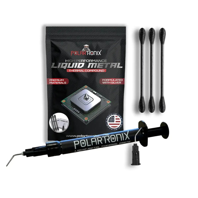 Pasta Termica in Metallo Liquido per PS5/PC/GPU 130W/mK 1.5G (PolarTronix)