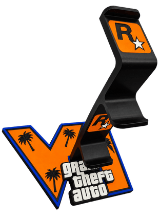 Porta Controller e Cuffie GTA VI – Supporto 3D Gaming
