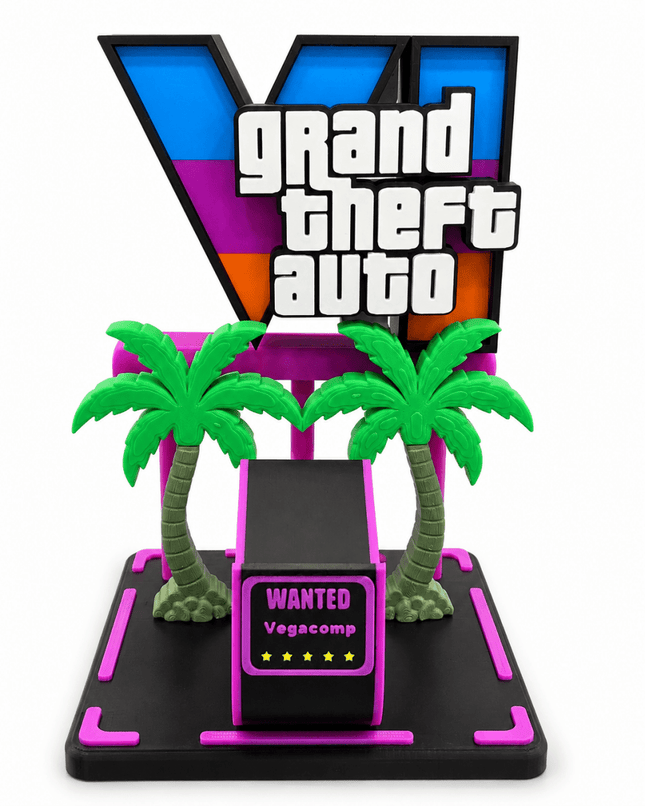Porta Controller PS5 / Xbox personalizzato in stampa 3D – GameTarget su misura GTA 6