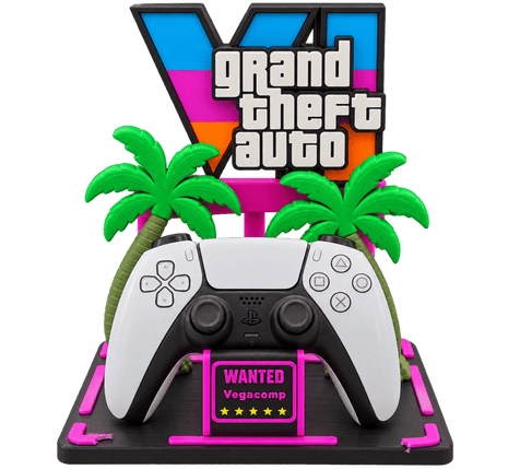 Porta Controller PS5 / Xbox personalizzato in stampa 3D – GameTarget su misura GTA 6