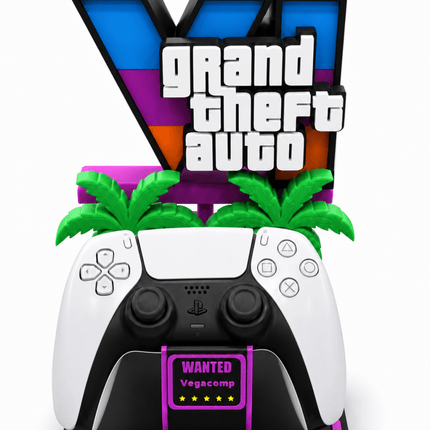 Porta Controller PS5 / Xbox personalizzato in stampa 3D – GameTarget su misura GTA 6