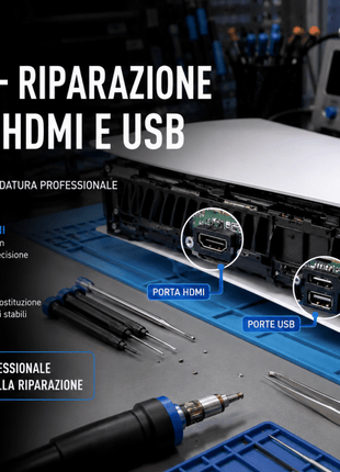 Pulizia professionale PS5 con sostituzione metallo liquido + Porta hdmi