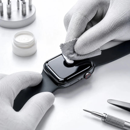 Servizio di levigatura e lucidatura vetro Apple Watch