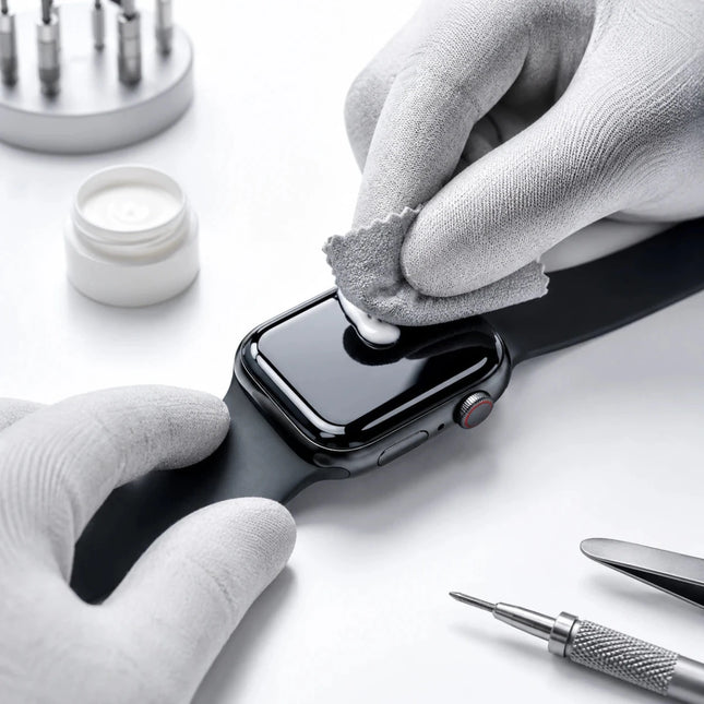 Servizio di levigatura e lucidatura vetro Apple Watch