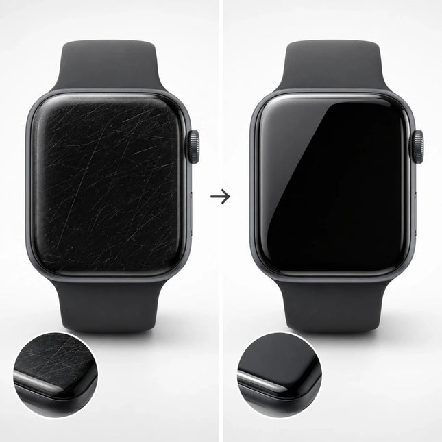 Servizio di levigatura e lucidatura vetro Apple Watch