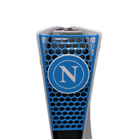 Skin PS5 azzurra stile Napoli personalizzata