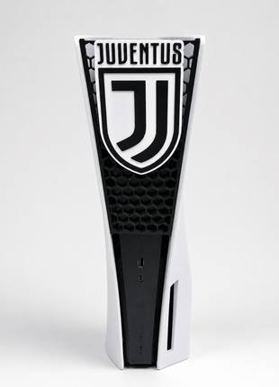 Skin PS5 bianconera stile Juventus personalizzata