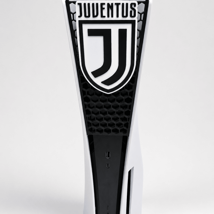 Skin PS5 bianconera stile Juventus personalizzata