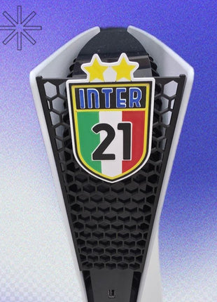Skin PS5 nerazzurra stile Inter 21 personalizzata
