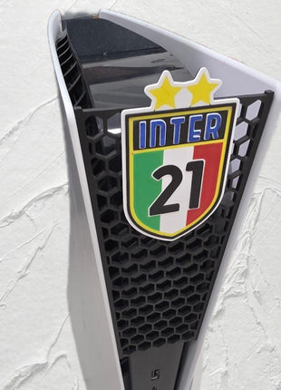 Skin PS5 nerazzurra stile Inter 21 personalizzata