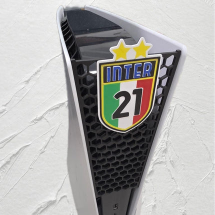 Skin PS5 nerazzurra stile Inter 21 personalizzata