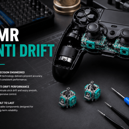 Sostituzione analogici TMR anti-drift per controller PS4
