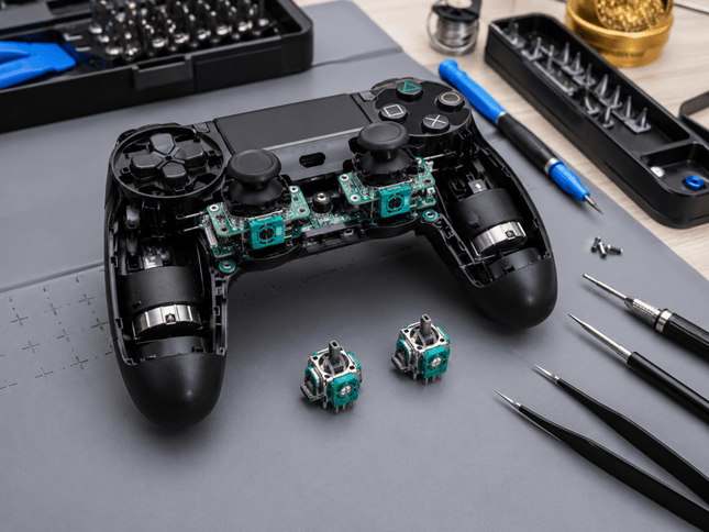 Sostituzione analogici TMR anti-drift per controller PS4
