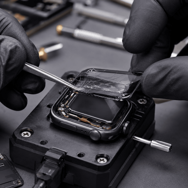 Sostituzione vetro frontale Apple Watch — Riparazione senza cambio display