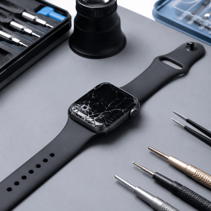 Sostituzione vetro frontale Apple Watch — Riparazione senza cambio display
