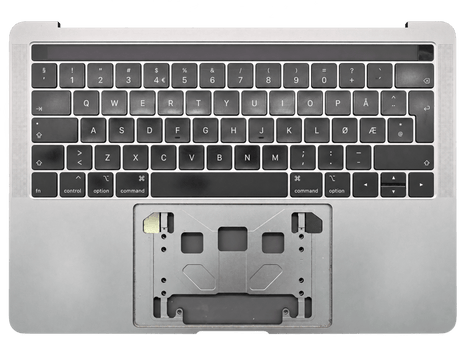 Top Case Tastiera MacBook Pro A1989 Originale Norwegian Senza Trackpad