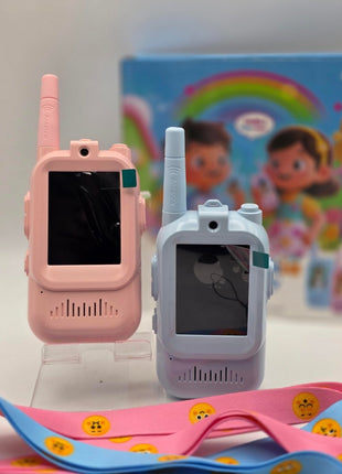 Video Walkie Talkie per Bambini con Fotocamera e Schermo