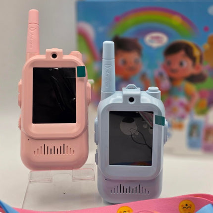 Video Walkie Talkie per Bambini con Fotocamera e Schermo