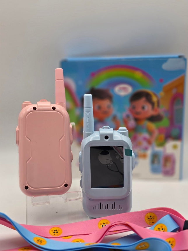 Video Walkie Talkie per Bambini con Fotocamera e Schermo